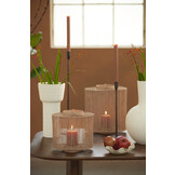 Light & Living - Vaas ALSACIA - Ø19x38cm - Wit