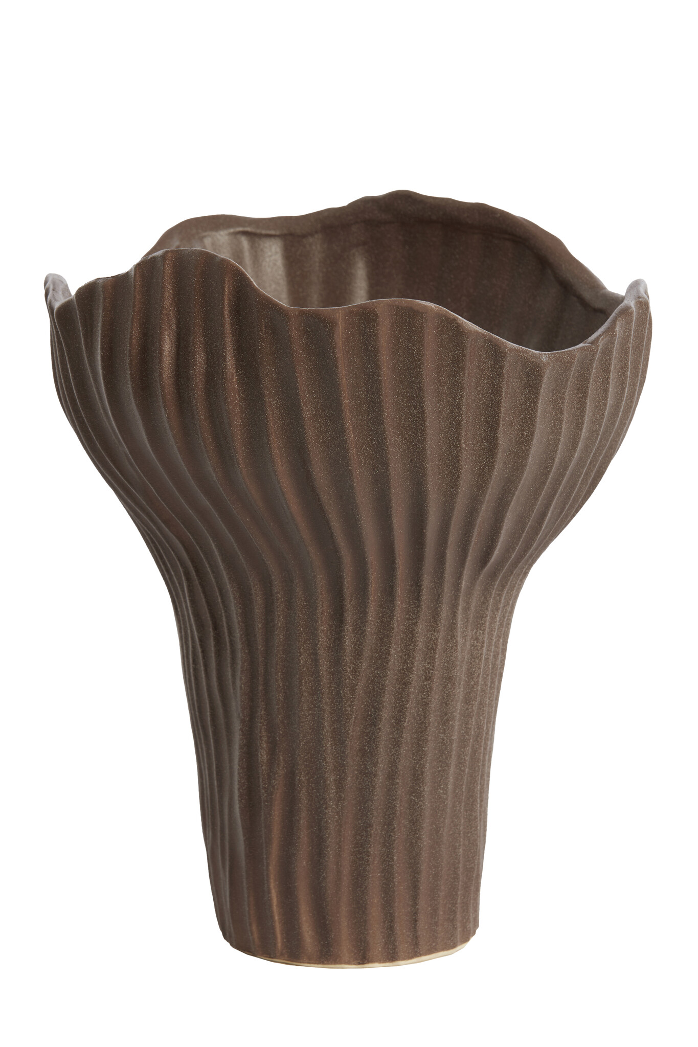 Light & Living - Vaas MORABA - 26x25.5x31cm - Bruin