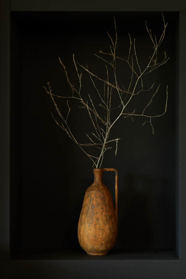 Light & Living - Vaas OSTRA - 17x16.5x35cm - Bruin