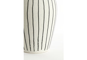 Light & Living - Vaas DIPHU - Ø23.5x43cm - Wit