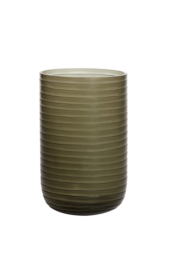 Light & Living - Vaas RUMI - Ø17.5x29.5cm - Grijs