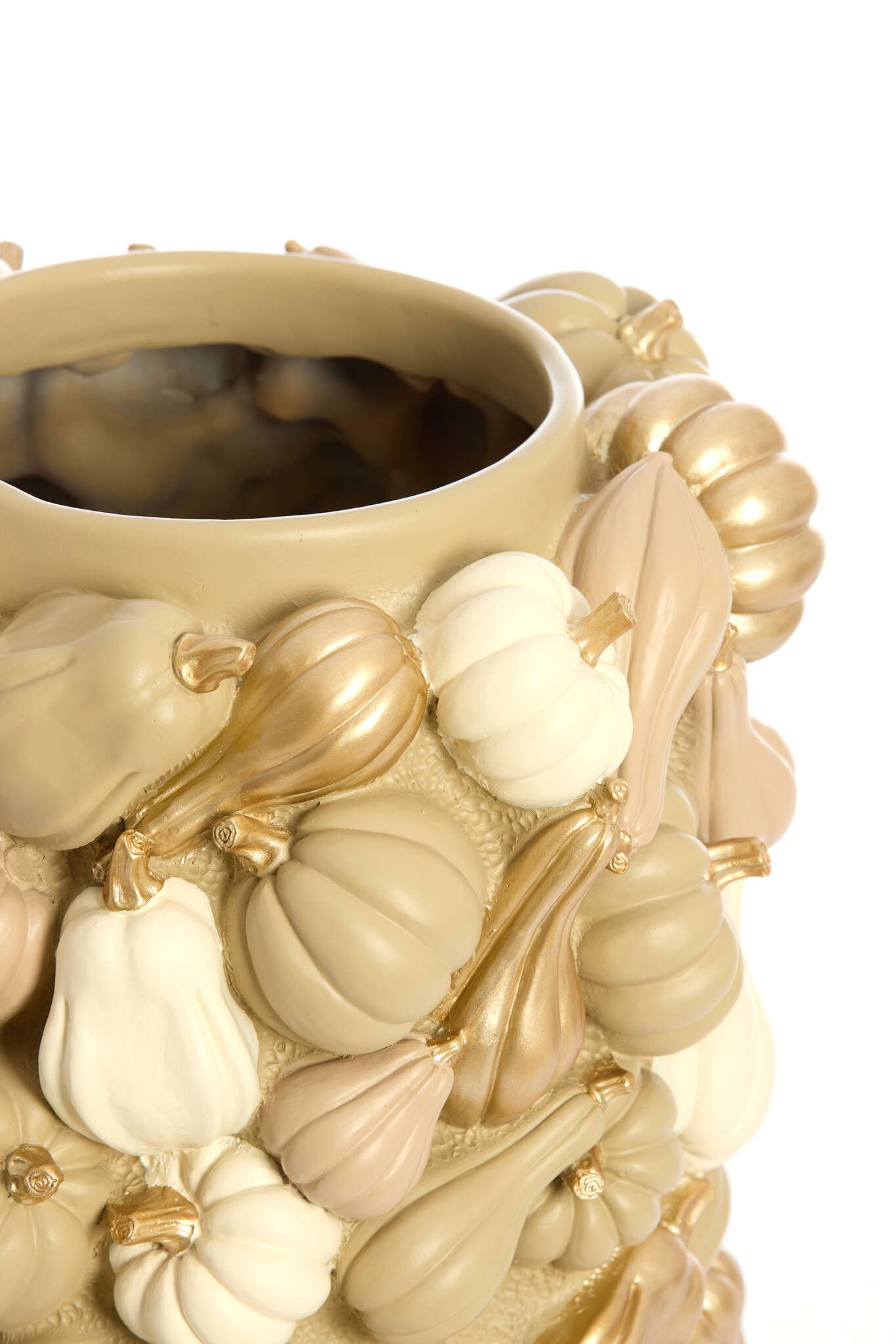 Light & Living - Vaas PUMPKIN - Ø27.5x49cm - Bruin