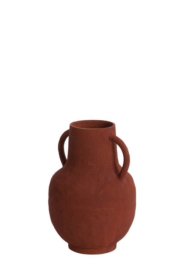 Light & Living - Vaas SARMANO - Ø18.5x26cm - Rood