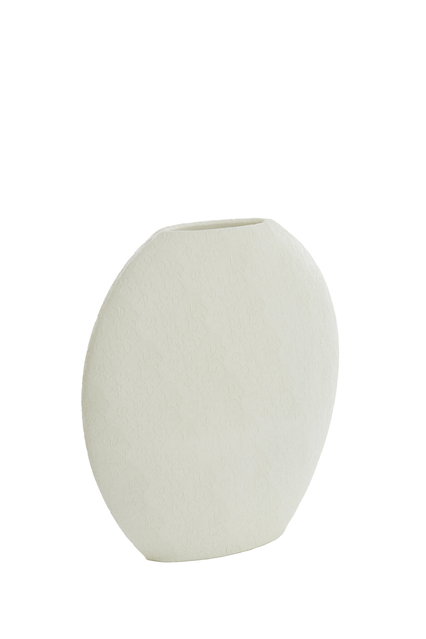 Light & Living - Vaas RENDA - 40.5x11x40cm - Wit