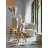 Light & Living - Vaas SANGULI - 28x27.5x56cm - Wit