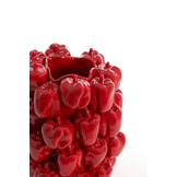 Light & Living - Vaas BELLPEPPER - 23.5x23x32.5cm - Rood