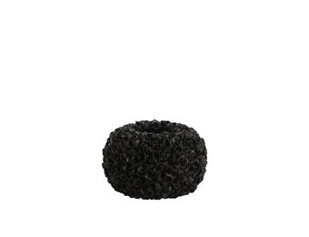 Light & Living - Vaas PHYLIA - Ø38x23cm - Zwart