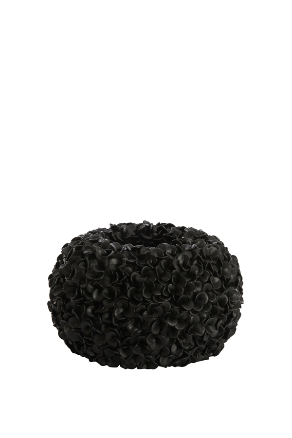 Light & Living - Vaas PHYLIA - Ø38x23cm - Zwart