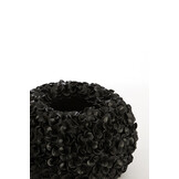 Light & Living - Vaas PHYLIA - Ø38x23cm - Zwart