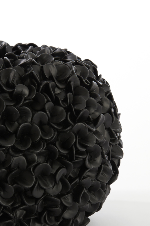 Light & Living - Vaas PHYLIA - Ø38x23cm - Zwart