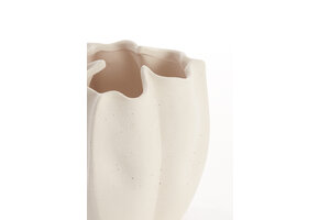 Light & Living - Vaas SANGULI - 28x27.5x36.5cm - Wit