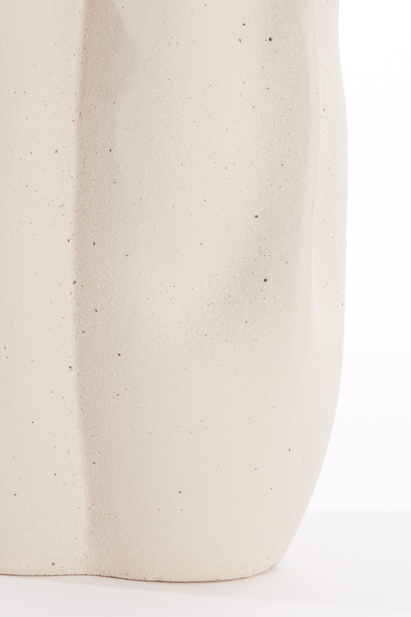 Light & Living - Vaas SANGULI - 28x27.5x36.5cm - Wit