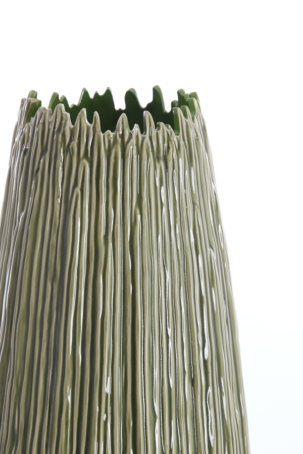 Light & Living - Vaas KOPRA - Ø30.5x65cm - Groen