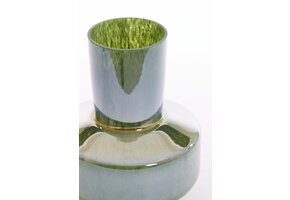 Light & Living - Vaas TRASMOS - Ø23.5x29.5cm - Groen