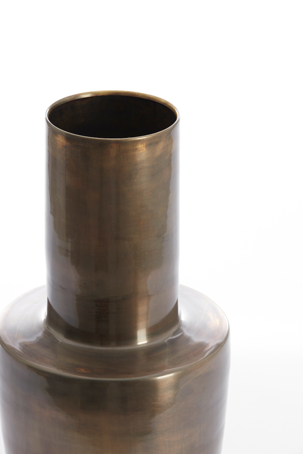 Light & Living - Vaas DATUH - Ø29x55cm - Brons