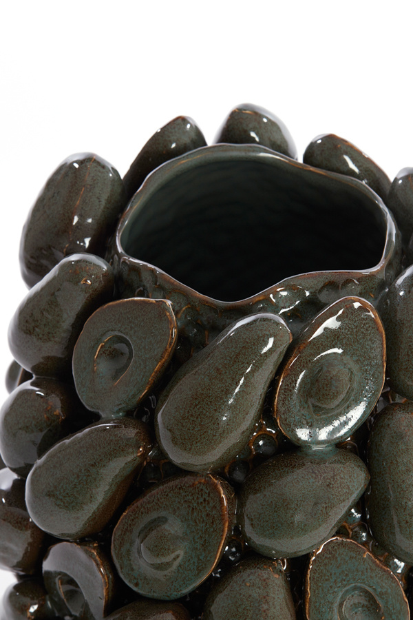 Light & Living - Vaas AVOCADO - Ø33x37.5cm - Bruin