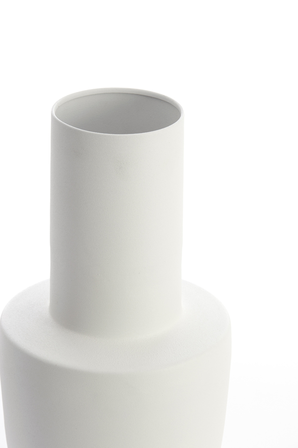 Light & Living - Vaas DATUH - Ø29x55cm - Wit