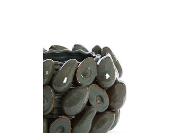 Light & Living - Vaas AVOCADO - Ø31.5x23cm - Bruin