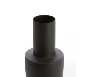 Light & Living - Vaas DATUH - Ø29x55cm - Zwart