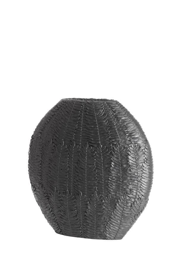 Light & Living - Vaas NIVICA - 29.5x10x30cm - Zwart