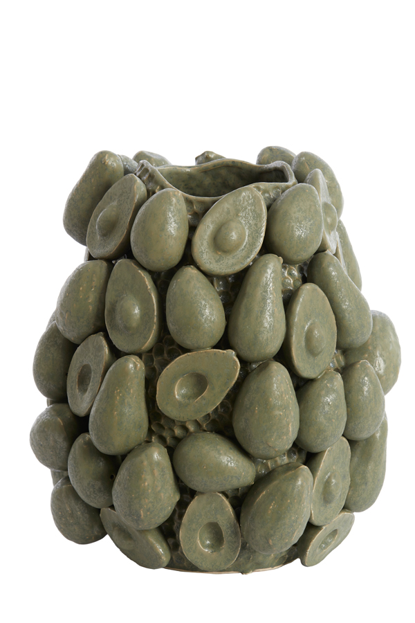 Light & Living - Vaas AVOCADO - Ø33x37.5cm - Groen