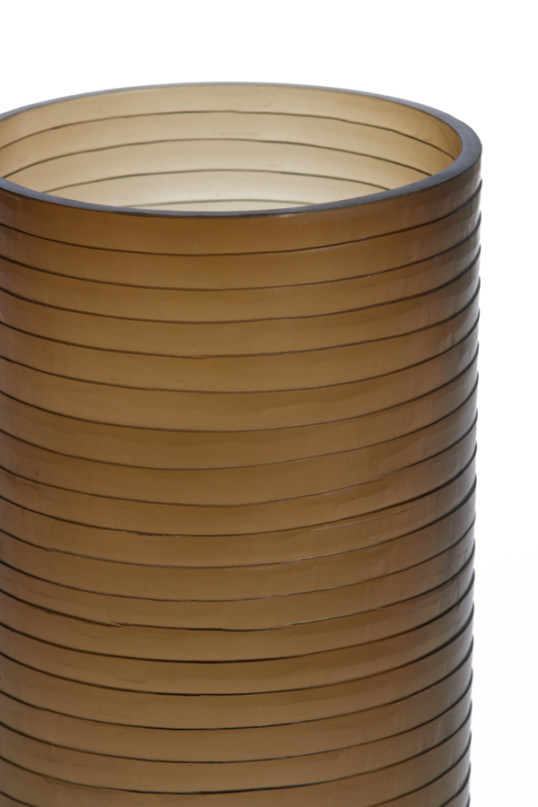 Light & Living - Vaas RUMI - Ø22.5x41cm - Bruin