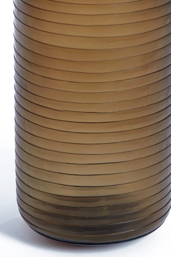 Light & Living - Vaas RUMI - Ø22.5x41cm - Bruin