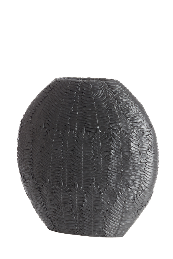 Light & Living - Vaas NIVICA - 40.5x11x40cm - Zwart