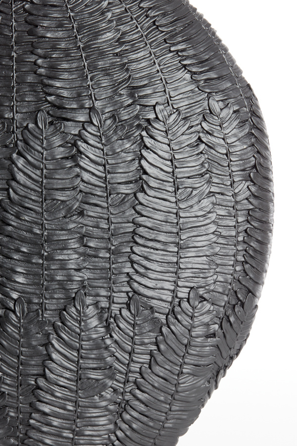 Light & Living - Vaas NIVICA - 40.5x11x40cm - Zwart