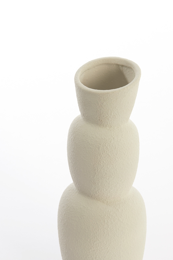 Light & Living - Vaas ARAM - Ø14.5x37.5cm - Wit