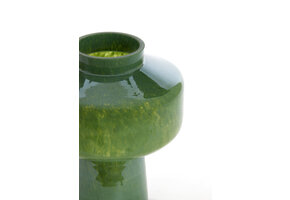Light & Living - Vaas TRASMON - Ø23.5x29.5cm - Groen