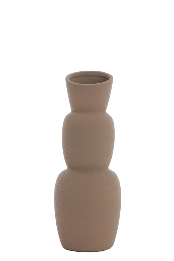 Light & Living - Vaas ARAM - Ø14.5x37.5cm - Bruin