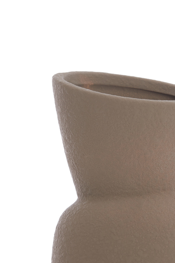 Light & Living - Vaas ARAM - Ø14.5x37.5cm - Bruin
