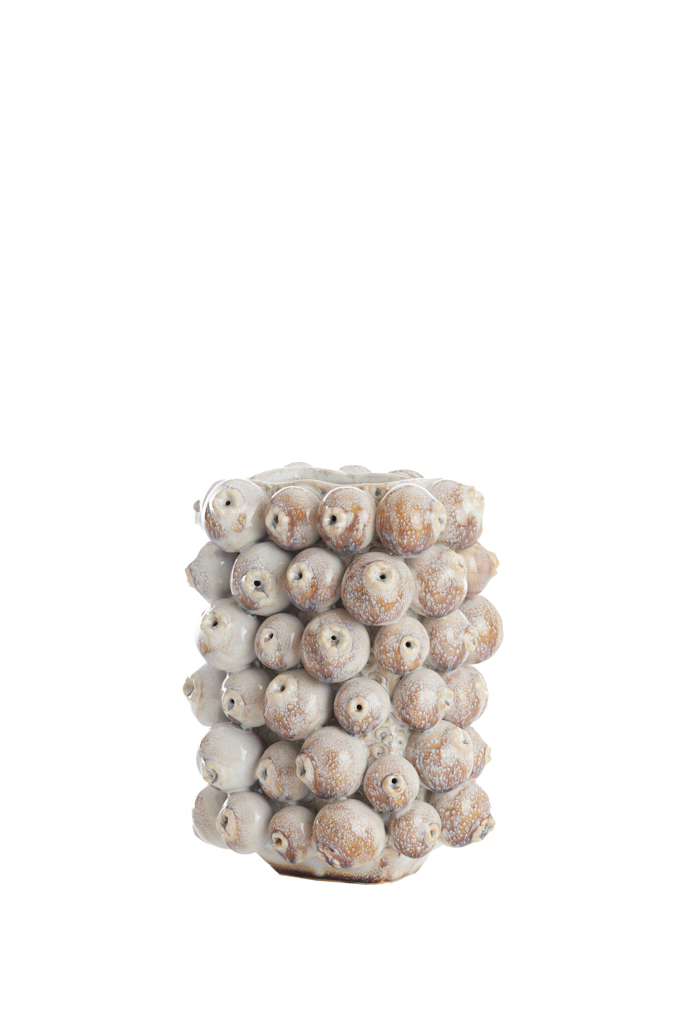 Light & Living - Vaas NITALI - 20.5x16x26cm - Bruin