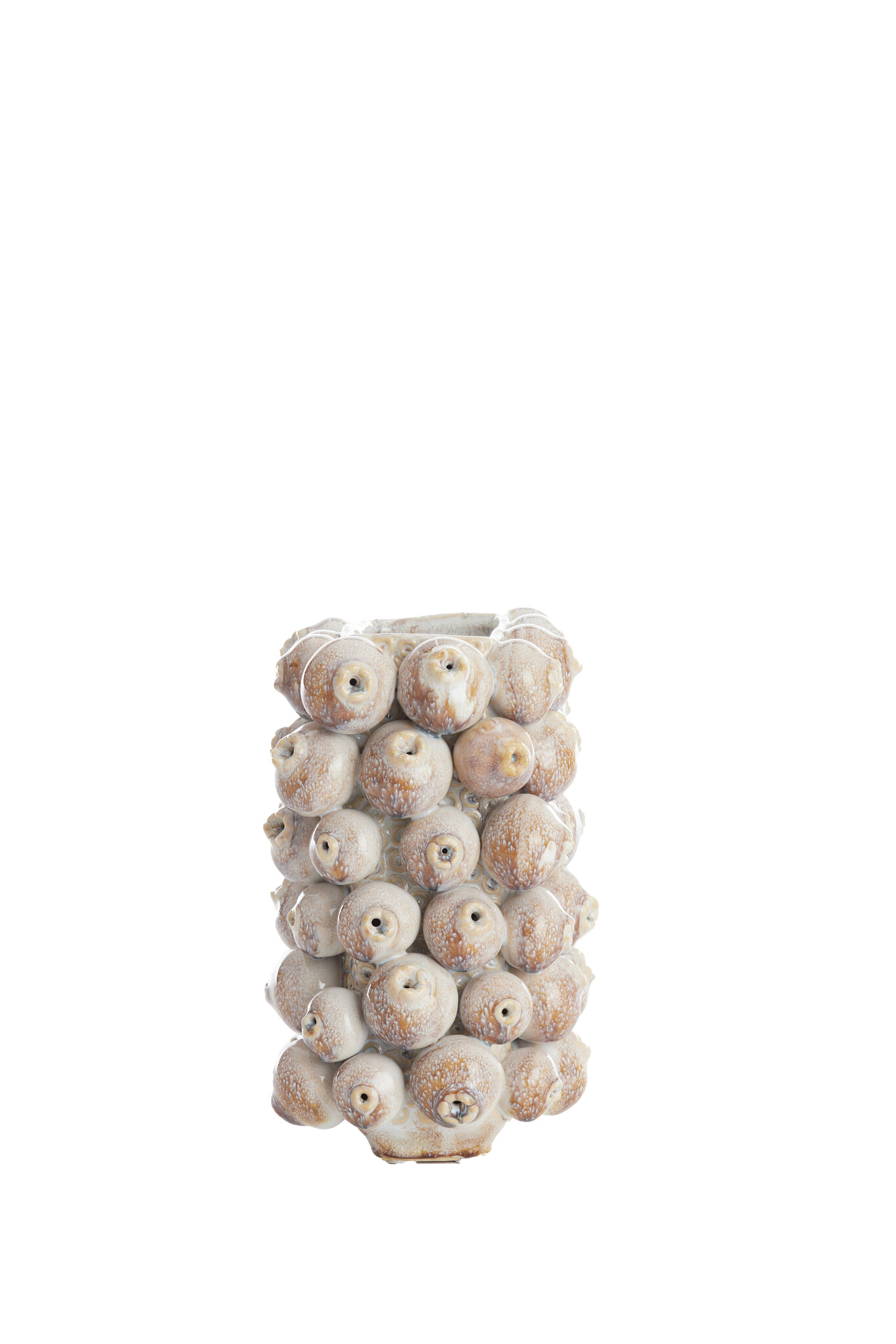 Light & Living - Vaas NITALI - 20.5x16x26cm - Bruin