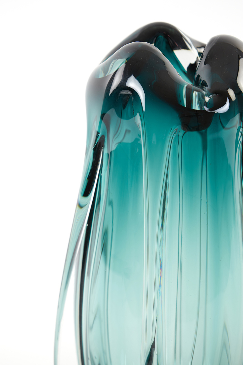 Light & Living - Vaas MURELA - Ø21x38cm - Blauw