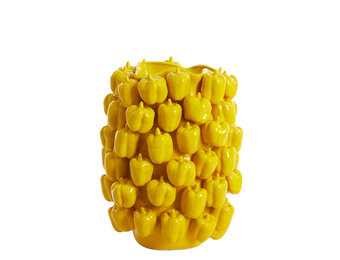 Light & Living - Vaas BELLPEPPER - 35x33x47cm - Geel