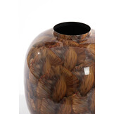 Light & Living - Vaas MILOS - Ø37x40cm - Bruin