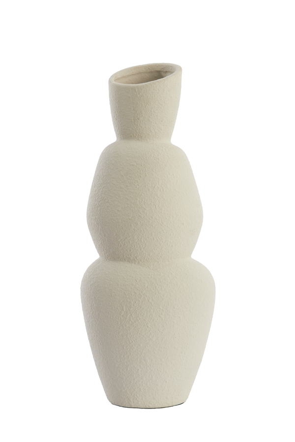 Light & Living - Vaas ARAM - Ø19x46.5cm - Wit