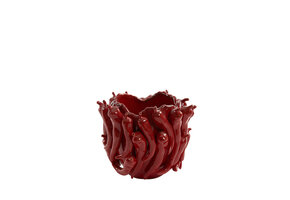 Light & Living - Vaas PEPPER - 25.5x24.5x20.5cm - Rood
