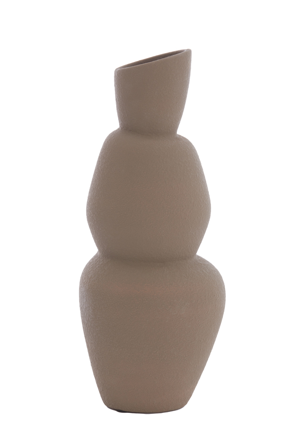 Light & Living - Vaas ARAM - Ø19x46.5cm - Bruin