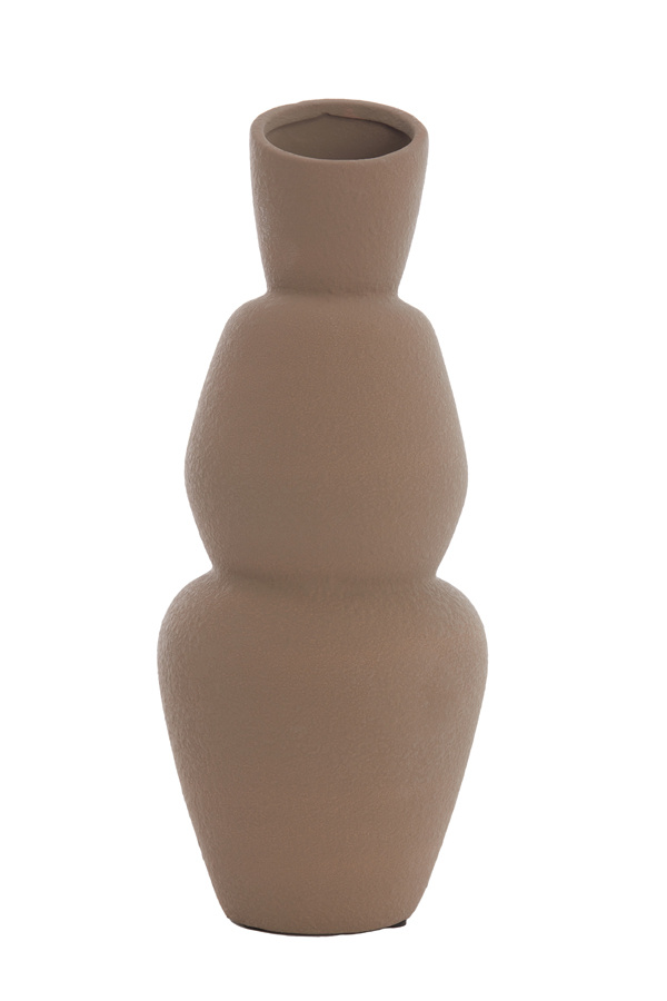 Light & Living - Vaas ARAM - Ø19x46.5cm - Bruin