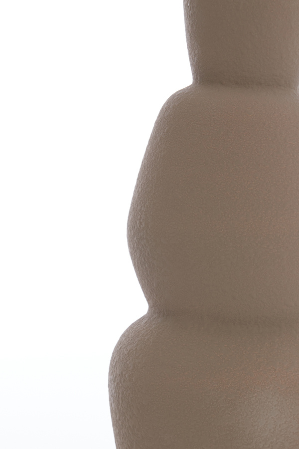 Light & Living - Vaas ARAM - Ø19x46.5cm - Bruin