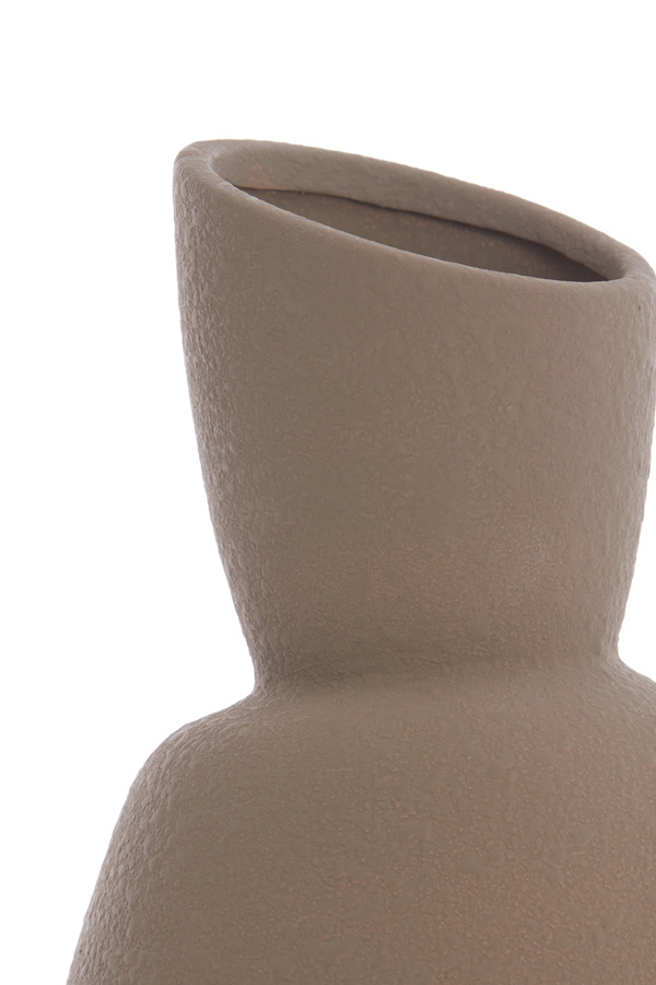 Light & Living - Vaas ARAM - Ø19x46.5cm - Bruin