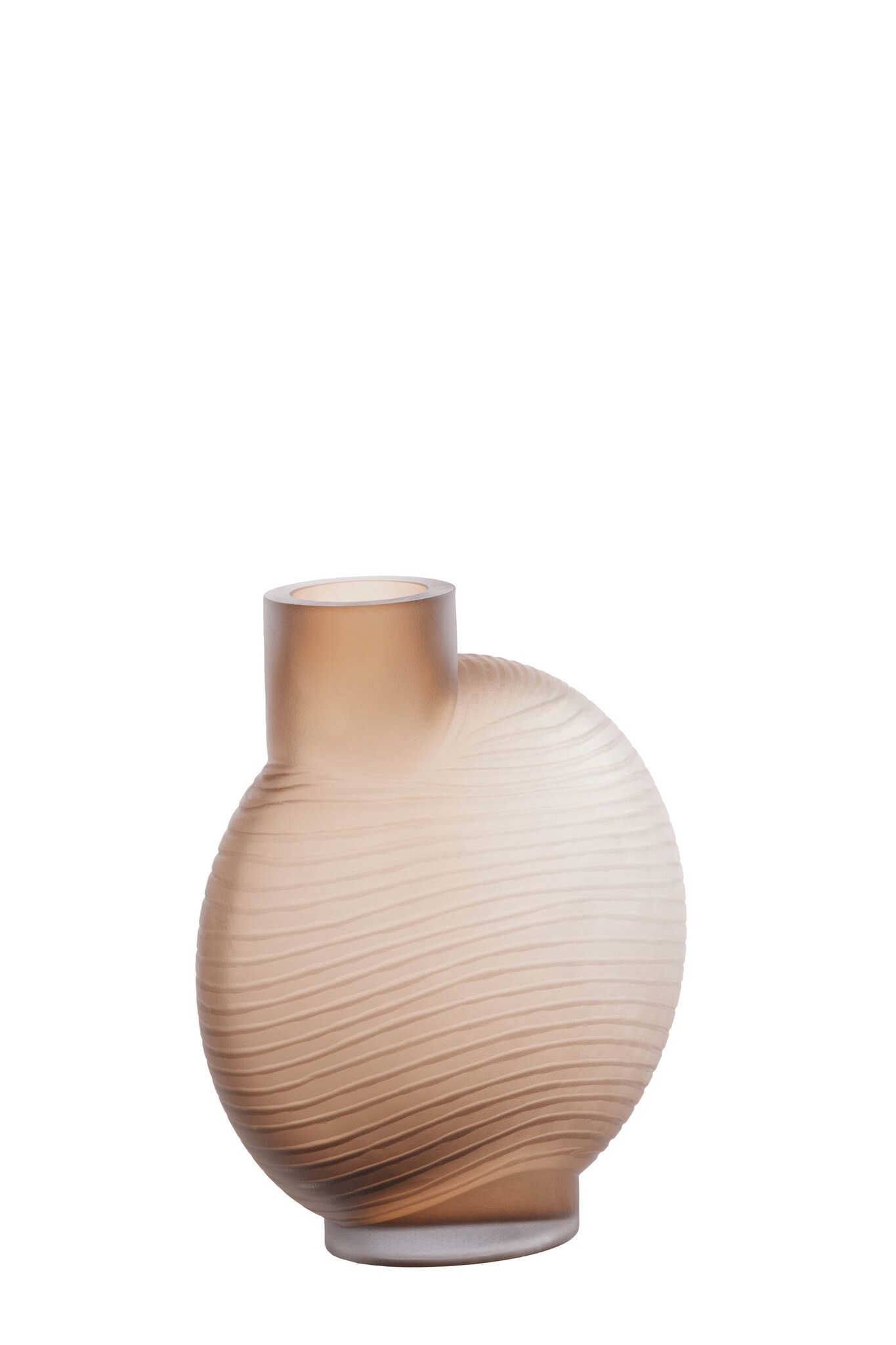 Light & Living - Vaas TORNA - 25x13x27.5cm - Bruin