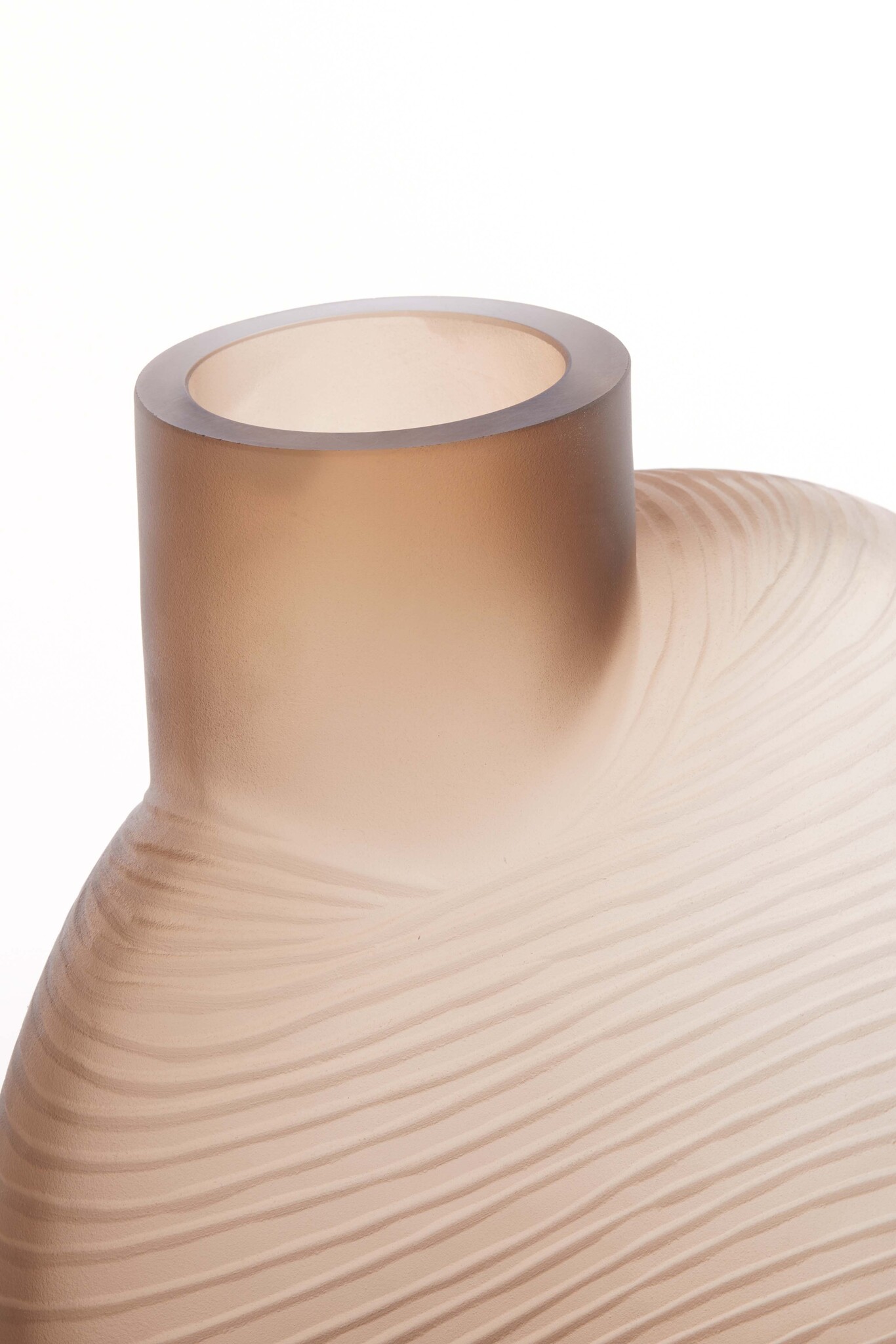 Light & Living - Vaas TORNA - 25x13x27.5cm - Bruin