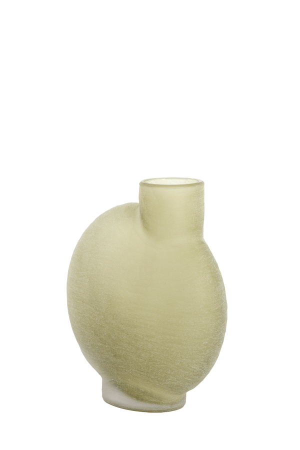 Light & Living - Vaas TORNA - 25x13x27.5cm - Groen