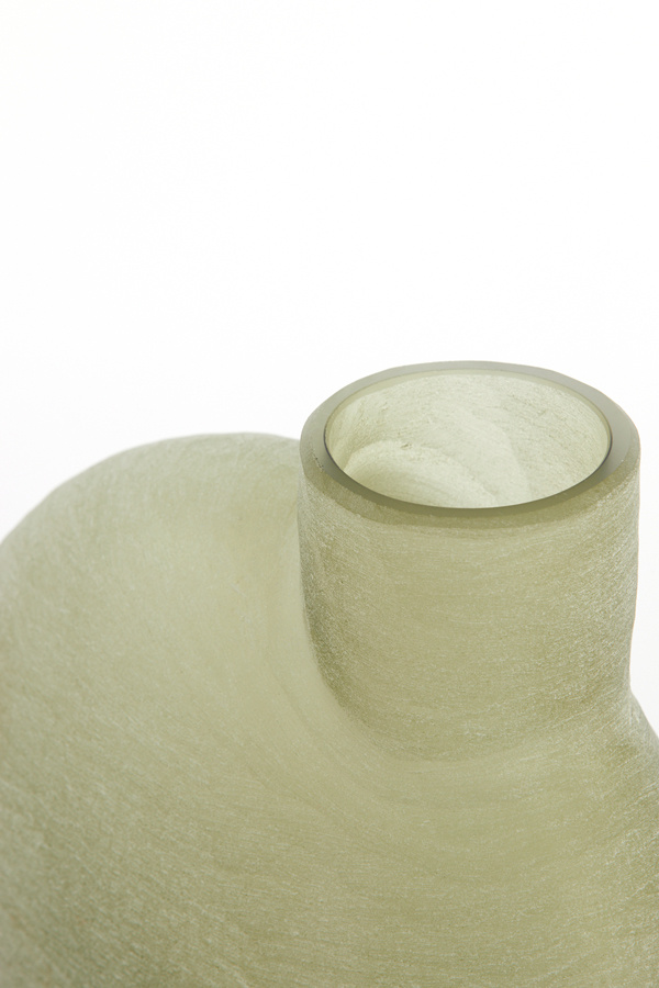 Light & Living - Vaas TORNA - 25x13x27.5cm - Groen