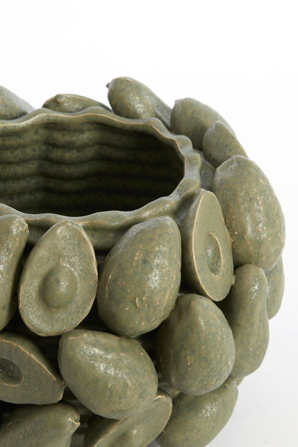 Light & Living - Vaas AVOCADO - Ø31.5x23cm - Groen