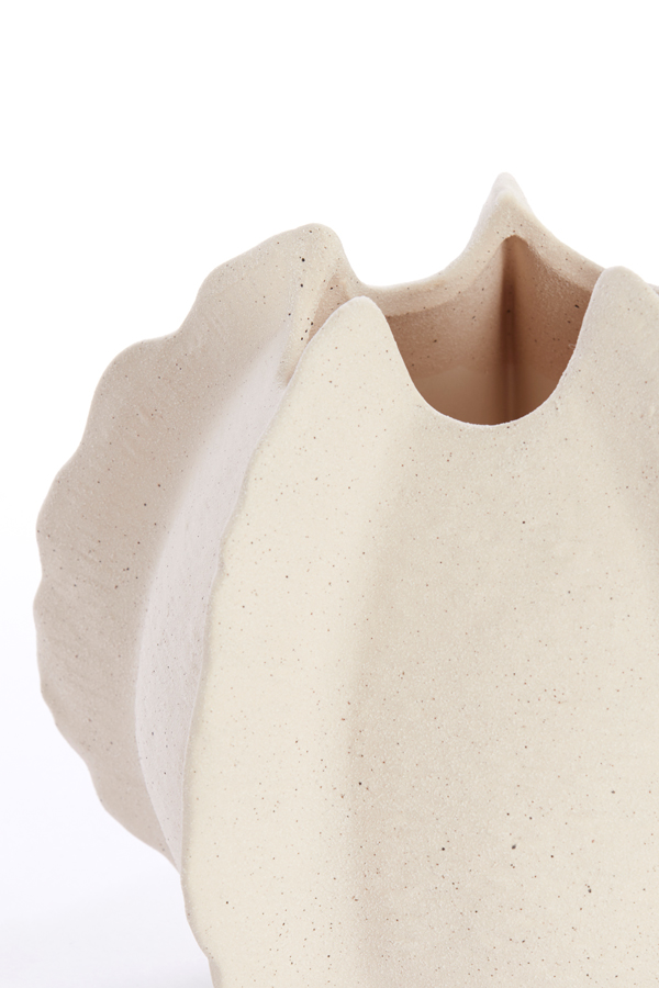 Light & Living - Vaas KELAPA - 26.5x26x23cm - Wit